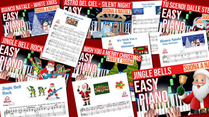 Spartiti di Natale gratis per tutti - Free Xmas Sheet Music